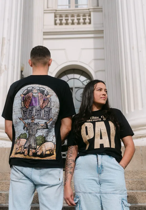 Camiseta Eu Perdi Tudo Menos o Pai