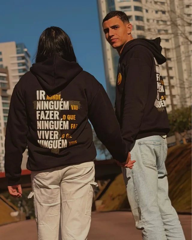Moletom LDM Ir Aonde Ninguém Vai
